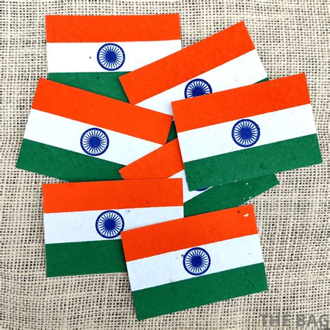 Seed paper National Flags/Badges – THE BAG