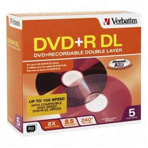 Dvdr Double Layer Media