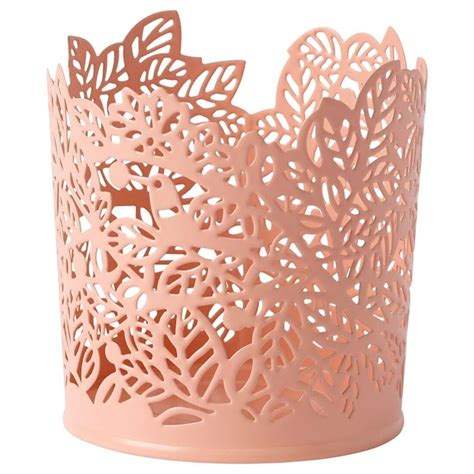Buy IKEA SAMVERKA Tealight Holder, Light Pink, 8 cm (3 ") Pack of 2 ...