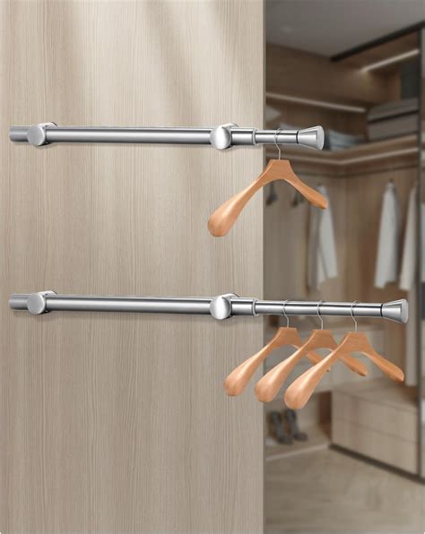 Amazon.com: 12" Pull-Out Valet Rod for Closet Organization, Add Extra ...