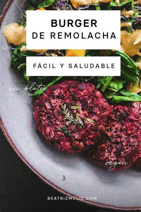 Hamburguesa de Remolacha | Receta | Recetas con remolacha, Hamburguesas ...