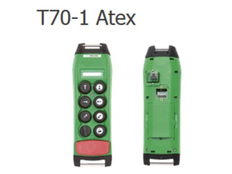 Radiocommande industrielle T70/1 ATEX | Contact ASLI