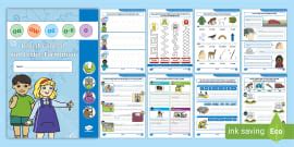 ST SP SC SK SN SM Pencil Control and Letter Formation Activity Booklet