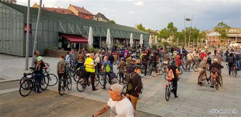 Fotos von der Critical Mass in Mannheim am 17.05.2019