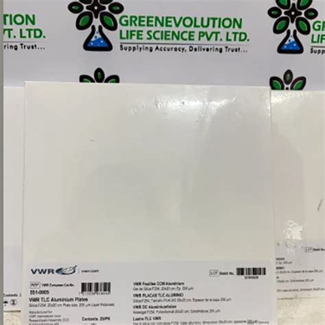 VWR TLC Aluminum PlatesBest Prices for Premium Lab Performance