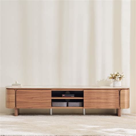 Buy Regent Ceramic Top TV Unit - Beige from Home Centre at just INR 31249.0