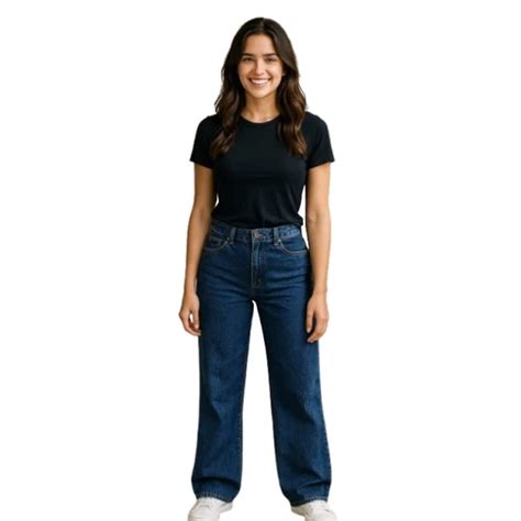 Buy DANBRO™ Blue Baggy Jeans – Relaxed, Trendy & Everyday Cool | DANBRO