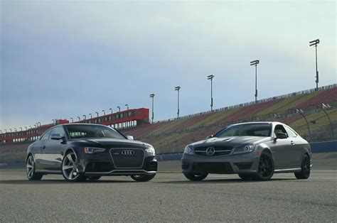 Audi RS5, Mercedes-Benz C63 507 on Head 2 Head – Automobile Magazine