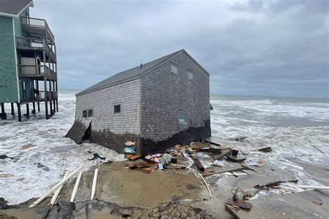 The Atlantic Ocean has claimed another beach house on the fragile Outer ...