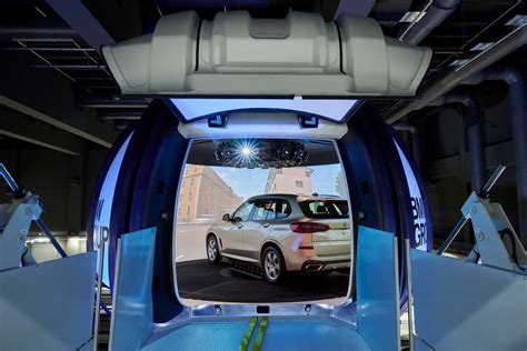 The Sapphire Space high-fidelity simulator: the dome houses the test vehicle and a 360-degree ...