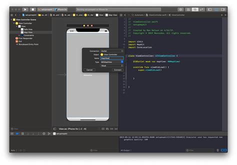Xcode MapKit 的图像结果