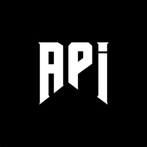 Image result for API Monogram Logo
