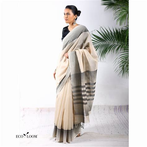 Babita Ecoloom Silk Cotton Handloom Saree – ECOLOOM ® Shop