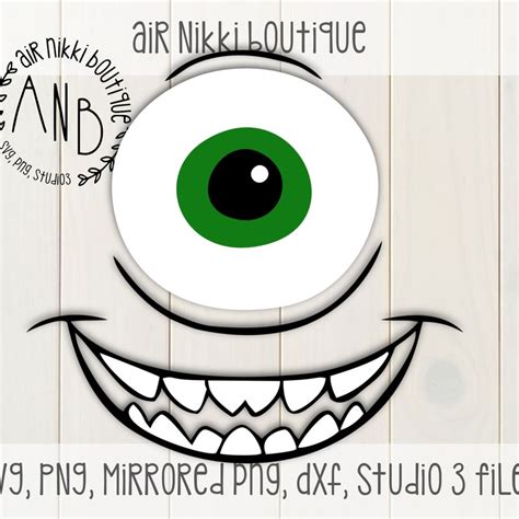 Mike Wazowski Eye - Etsy