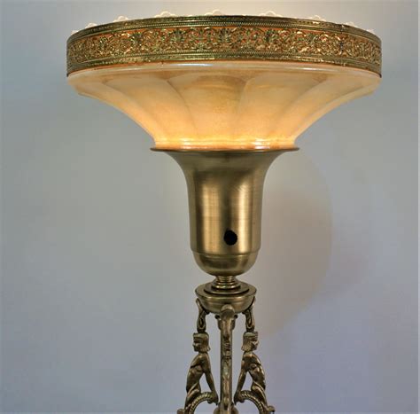 American 1920s Art Deco Torchiere Floor Lamp at 1stDibs | 1920s floor ...