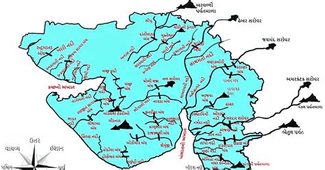 ગુજરાતની નદીઓ ના નામ : Gujarat River name in Gujarati | Gujarat Rivers ...