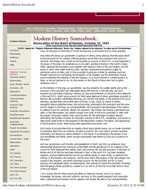 Edict Of Fontainebleau