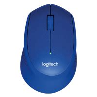 LOGITECH Bežični miš M330 Silent Plus (Plavi) Optički, 1000dpi, 2.4GHz ...