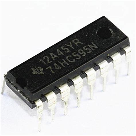 Generic 100PCS IC 74HC595 74595 SN74HC595N 8-Bit Shift Register DIP-16 ...