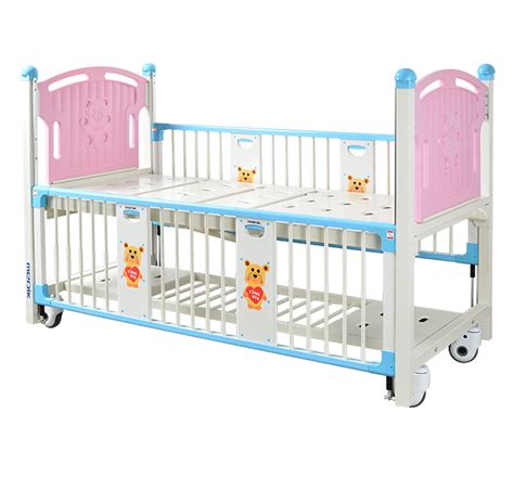 Manual Cartoon Hospital Pediatric Bed