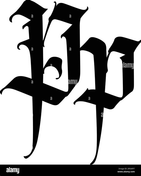 Old English Letter P