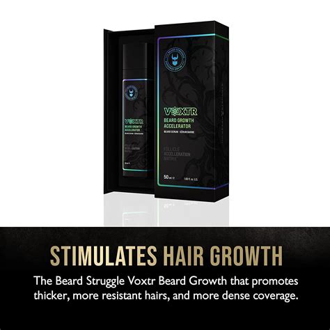 Buy Beard Struggle Voxtr Beard Growth Serum - Beard Grooming Kit Packed ...