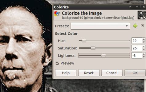 Colorize GIMP 的图像结果