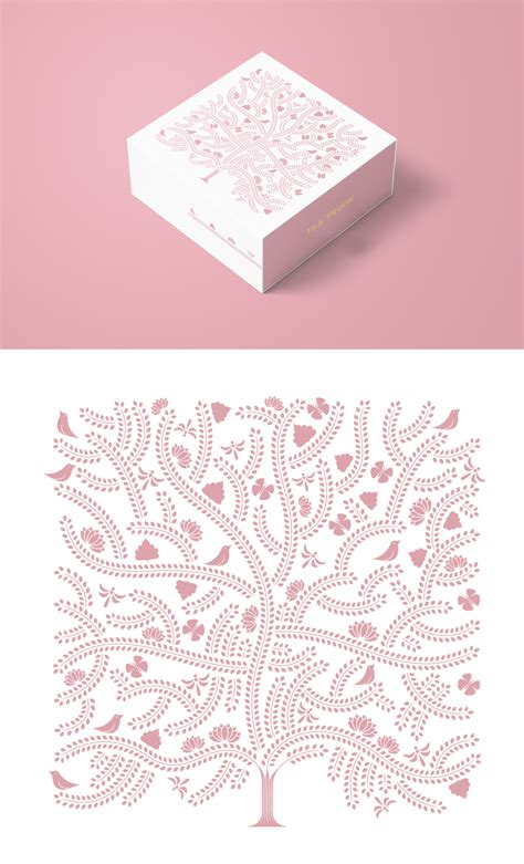 Packaging design for a tea brand -Tea Trunk - villacmyk