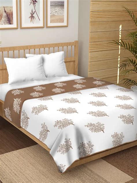 BEDSHEETDEKHO AC Dohar Mulmul Cotton double bed jaipuri hand block ...