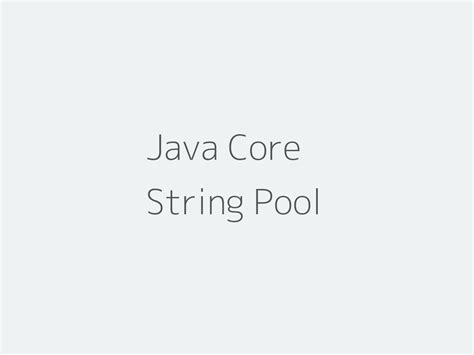 Image result for Java String Pool