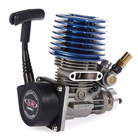 Buy Generic Metal 2.49CC 15 Side Metal Exhaust Hand Pull Starter Engine ...