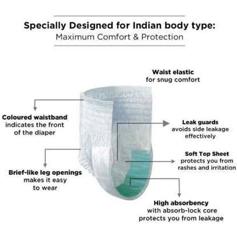 Buy FRIENDS CLASSIC ADULT DIAPERS PANTS STYLE - 10 COUNT (XL) WAIST 30 ...