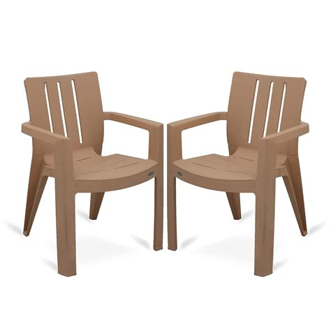 Supreme chairs Kent Mid Back Modern Plastic Chair with Arm for Living ...