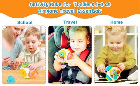Prime Deals Montessori Busy Fidget Cube Sensory Busy Cube for Toddlers ...