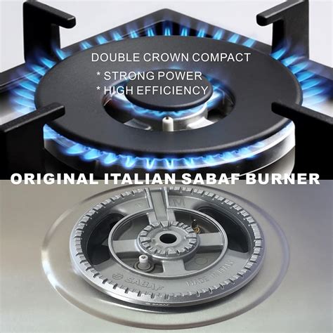 Buy 30 Inch Gas Cooktop 5 Burners Gas Stove Gas Hob Stovetop Stainless ...