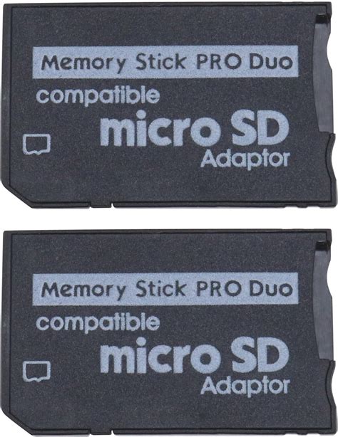 Amazon.com: DUEQID Memory Stick Adapter for PSP, Micro SD to Memory ...