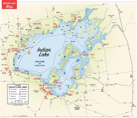 Indian Lake State Park Campground - Campsite Drivethru