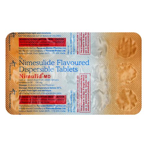 Nimulid MD Tablet | Uses, Side Effects, Price | Apollo Pharmacy