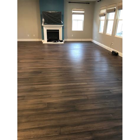 CALI Fossilized Treehouse Bamboo 5-5/16-in W x 9/16-in T x 72-in ...