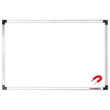 ALKOSIGN Platinum Series Magnetic White Board (4ft x 6ft) Resin Coated ...