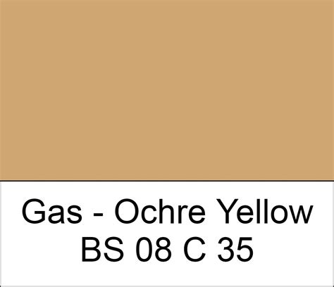 Gas Pipe Identification Paint | Yellow Ochre Paint