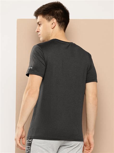 Alcis Men Typography Printed Anti Static Slim Fit T-shirt AAMTEEDS00073201