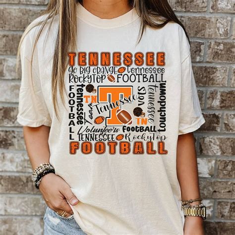 Tennessee Vols Tshirt, Tn Volunteers College Sports Clothing, Ut Vols ...