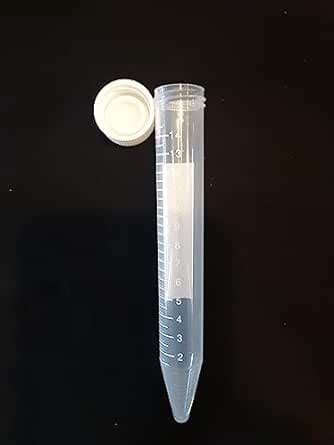 Conical Bottom Centrifuge Tube with Plug Seal Cap,Polypropylene, Clear ...