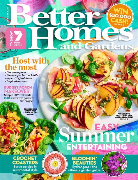 Better Homes and Gardens Australia Magazine- Issue Jan 2025- Organic ...