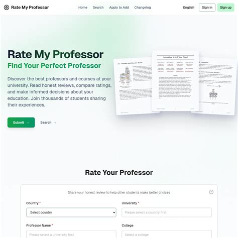 Find Best Professor - Rate My Professor - 教授評価プラットフォーム