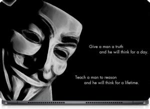 punix Anonymous Motival Truth Teach Quote Exclusive High Quality Laptop ...