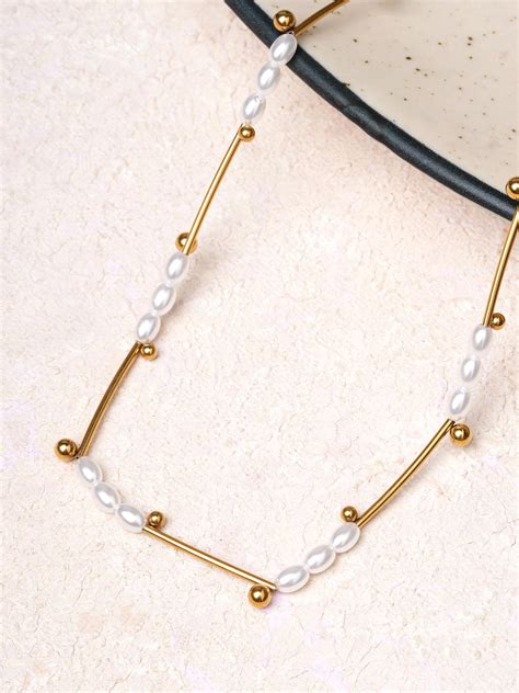 Buy Palmonas Twin Star Trail Dainty Necklace for Women - Waterproof and ...