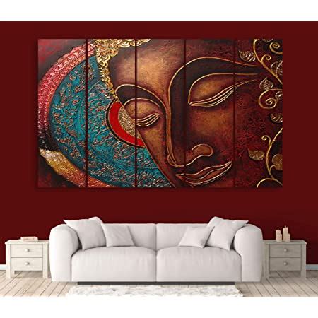 Hardik Art N Frames Wood Abstract Wall Digital Printing (Large, 60 cm x ...