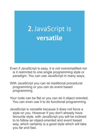 Image result for Reasons to Learn JavaScript